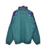 Vintage Umbro jacket coat track jacket longsleeve tee pullover windbreaker sweatshirt in dark green