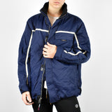 Vintage warm winter Tommy Hilfiger puffer jacket in navy blue