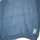 Vintage Champion x Naval Academy sweater jumper sweatshirt pullover long sleeve tracksuit trackie jacket in dark blue