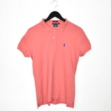 Vintage Ralph Lauren polo shirt tee blouse top in peach pink