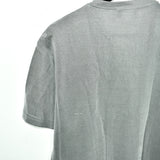 Vintage VERSACE top blouse shirt tee in silver grey