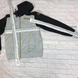 Vintage Kappa hoodie sweatshirt jumper pullover in white and black