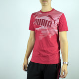 Puma t-shirt top blouse tee in pink