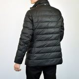 Vintage Tommy Hilfiger quilted puffer jacket windbreaker in black