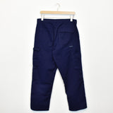 Vintage Portwest cargo pants joggers bottoms  trousers in dark blue
