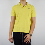 Vintage Kappa polo shirt top tee blouse in yellow