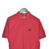 Vintage Nike polo shirt t-shirt pullover in red/maroonish