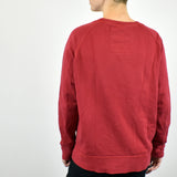 Vintage Morris DUKE sweatshirt jumper pullover hoodie in red
