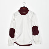 Vintage Diadora jacket track windbreaker coat pullover bomber jacket trench coat in white