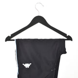 Vintage Kappa shorts joggers casual pants bottoms trousers in black and light blue