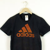 Vintage Adidas t-shirt top blouse tee in black