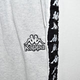 Vintage Kappa sweatpants joggers trousers track pants bottoms in grey and black