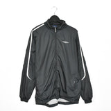 Vintage Umbro windbreaker tracksuit fleece longsleeve tee pullover sweatshirt jumper in black and white