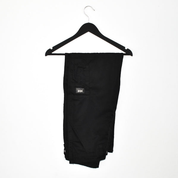Vintage Helly Hansen ski cargo pants bottoms trousers in black