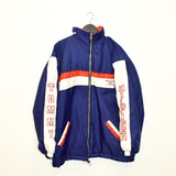 Vintage Tommy Hilfiger puffer jacket windbreaker fleece track jacket bomber jacket in blue