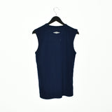 Vintage Umbro sleeveless t-shirt top blouse tee in dark blue
