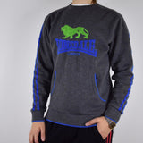 ✈️🚚WORLDWIDE POSTAGE❗️CHECK ALL PICS FOR MEASUREMENTS 🌊GRAY LONSDALE SWEATSHIRT WITH A HUGE LOGO AND A POCKET IN THE FRONT