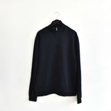 Vintage Hugo Boss zip up crewneck jacket fleece pullover sweatshirt windbreaker track jacket jumper in dark blue