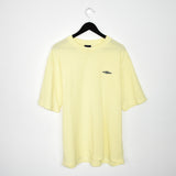 Vintage Umbro t-shirt top blouse tee in yellow