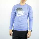 Vintage Nike sweatshirt jumper sweater pullover hoodie in blue