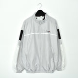 Vintage Reebok windbreaker tracksuit fleece longsleeve tee pullover sweatshirt jumper in grey black white