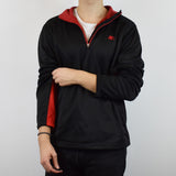 Vintage Starter sweater pullover jumper sweatshirt in black with red details