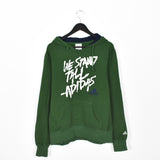 Vintage Adidas hoodie long sleeve sweatshirt jumper in dark green