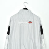 Vintage Reebok windbreaker tracksuit fleece longsleeve tee pullover sweatshirt jumper in grey black white
