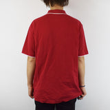 Vintage Fila polo shirt top blouse tee in red