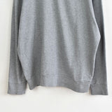 Vintage Levi's crewneck jumper pullover sweatshirt fleece track jacket hoodie in grey and red