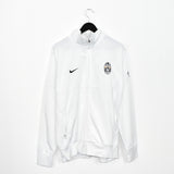 Vintage Nike windbreaker zip up tracksuit track jacket trackie sweater jumper sweatshirt pullover long sleeve in white