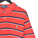 Vintage Ralph Lauren polo shirt tee blouse top in red white and blue