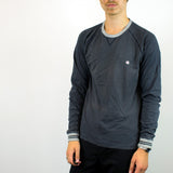 Vintage Champion sweatshirt jumper sweater pullover hoodie in gray