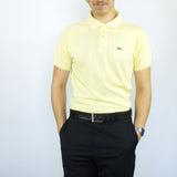 Vintage Lacoste polo shirt t-shirt pullover in beige