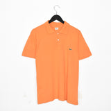Vintage Lacoste polo shirt t-shirt tee blouse top in orange