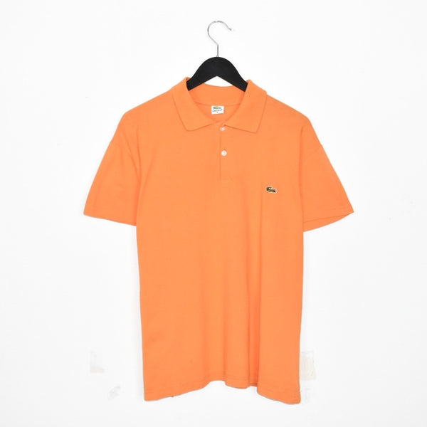Vintage Lacoste polo shirt t-shirt tee blouse top in orange