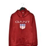 Vintage GANT soft material hoodie jumper sweatshirt sweater pullover in maroon