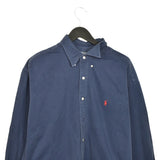 Vintage Ralph Lauren formal shirt polo shirt tee blouse top in navy blue