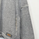 Vintage Fila jumper hoodie pullover sweatshirt windbreaker fleece track jacket in greg