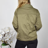 Cool Mohito bomber jacket coat blazer hoodie jumper sweater top cardigan pullover in khaki