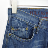 Vintage Hilfiger Denim jeans track pants trousers bottoms pants in dark blue