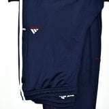 Vintage Adidas track pants tracksuit bottoms trousers in blue
