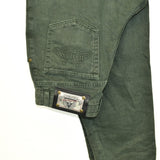 Vintage Carlo Colucci jeans bottoms pants in green