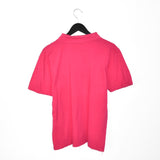 Vintage Lacoste polo shirt tee blouse top in hot pink