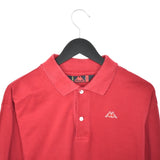 Vintage Kappa long sleeve polo shirt tee blouse top sweatshirt in red/maroon