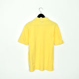 Vintage kappa polo shirt tee blouse top in yellow