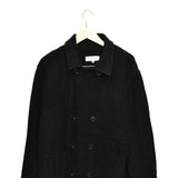 Vintage Calvin Klein pea coat jacket windbreaker fleece bomber jacket in black