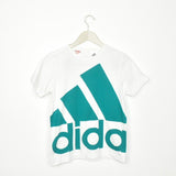 Vintage Adidas t-shirt top blouse tee in white