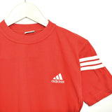 Vintage Adidas t-shirt top blouse tee in red