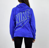 Vintage Nike zip up hoodie jumper sweater pullover sweatshirt in blue